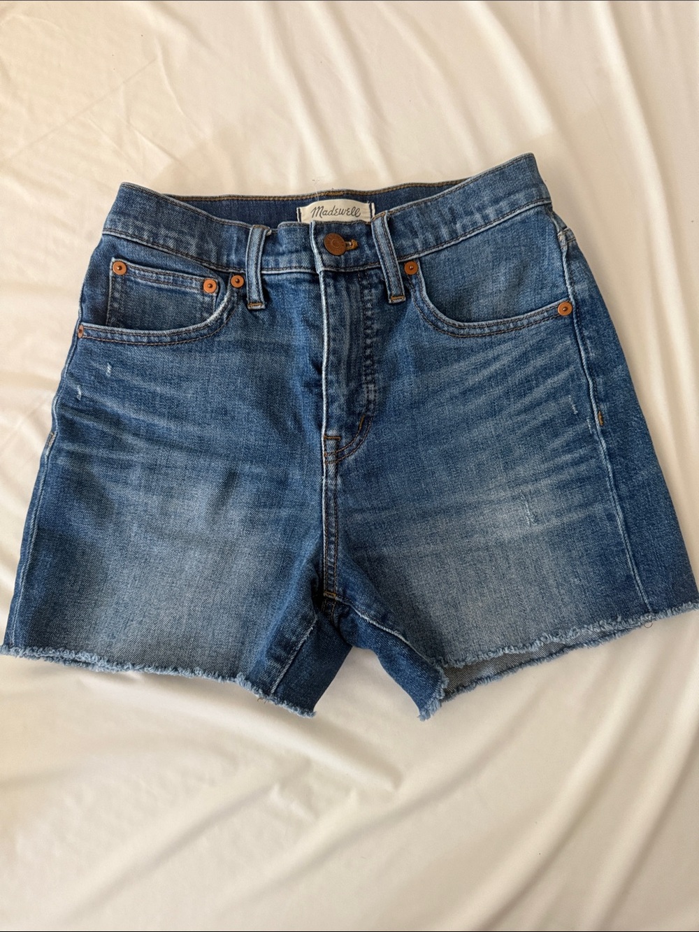 Madewell High-Rise Denim Cutoff Shorts